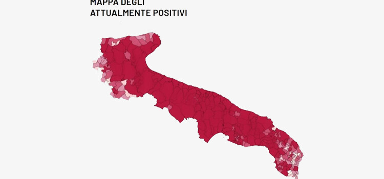 Emergenza Coronavirus, 1813 nuovi contagi in Puglia