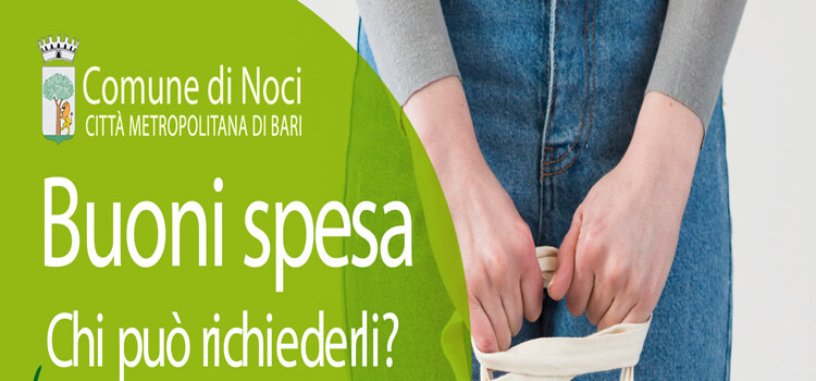 Il Comune vara i buoni spesa a favore di persone e famiglie in condizioni di difficoltà Il Comune vara i buoni spesa a favore di persone e famiglie in condizioni di difficoltà