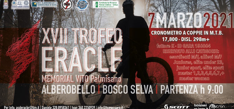Trofeo «Eracle – Memorial Vito Palmisano», domenica 7 marzo la 17ma edizione