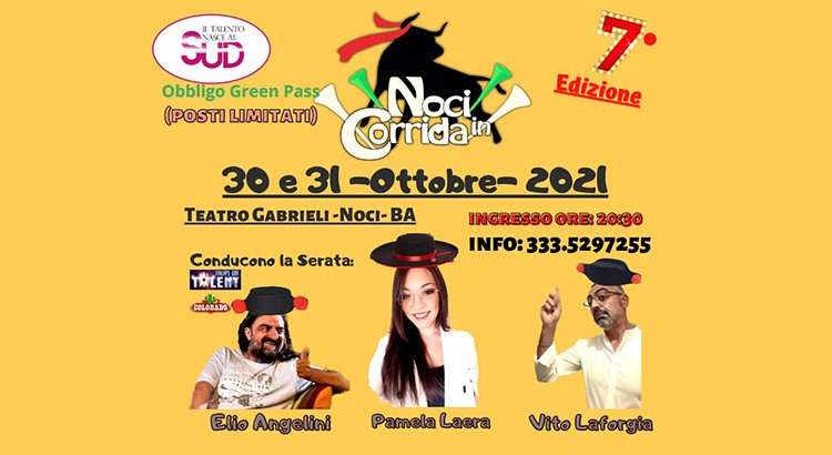 Ritorna il Noci in Corrida. Laera: “Sono davvero tanto emozionata”