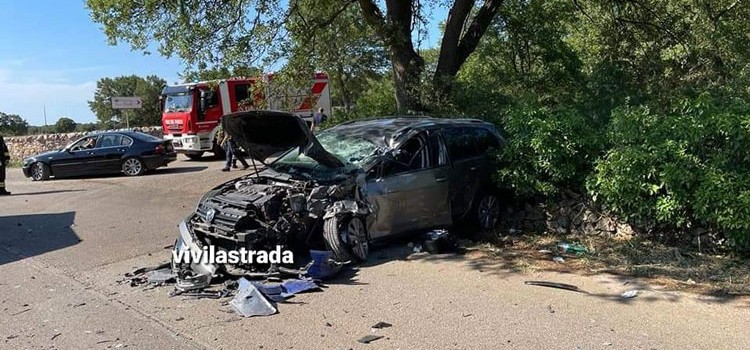 Incidente sulla Noci-Martina. Grave una donna nocese