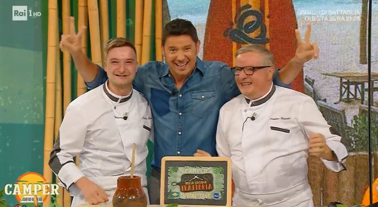 Pasquale Fatalino vince a “Camper” su Rai 1 Pasquale Fatalino vince a “Camper” su Rai 1