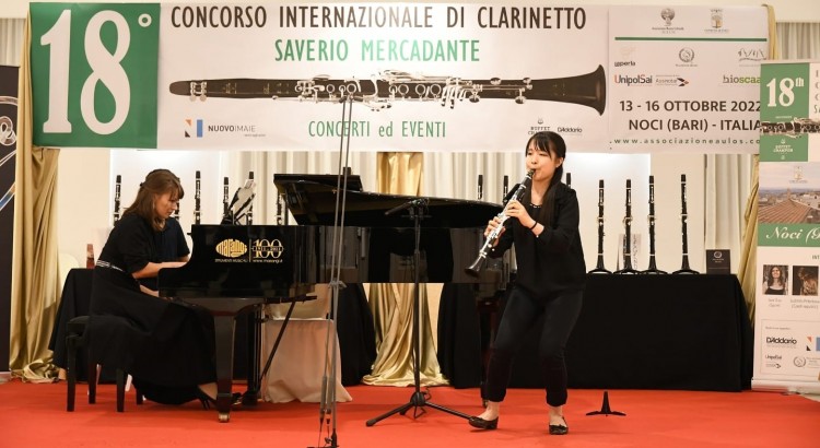 La giapponese Akiho Nishimura vince la XVIII edizione del Mercadante La giapponese Akiho Nishimura vince la XVIII edizione del Mercadante