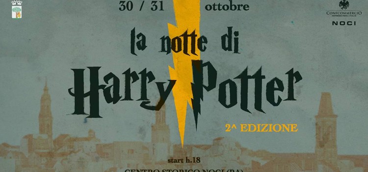 Il centro storico nocese si trasformerà nel mitico villaggio di Hogwarts