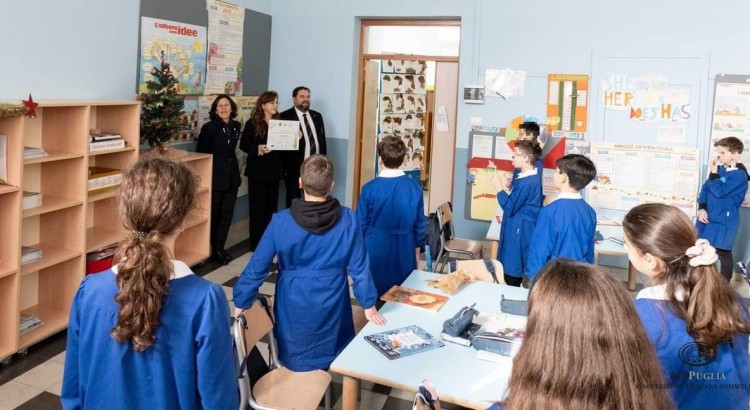 Piccoli degustatori di oli extra vergine di oliva all’Istituto Comprensivo “Gallo – Positano”