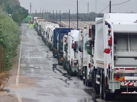 Salta la raccolta del residuo secco nella zona Agro