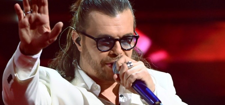 Il giallo Grignani alla terza serata di Sanremo