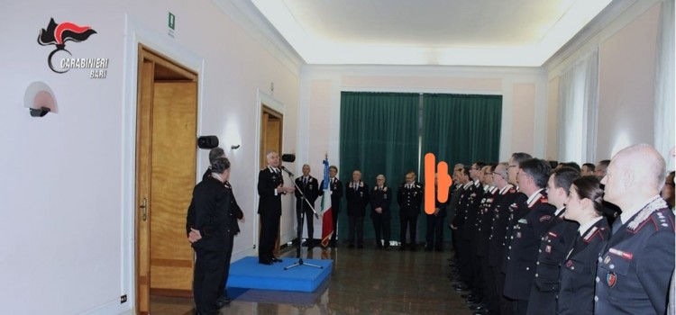 La visita del Generale Rispoli al comando provinciale dei carabinieri