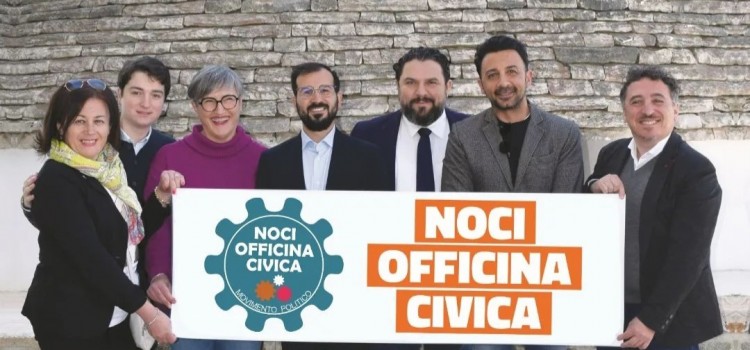 Noci Officina Civica ringrazia i suoi elettori Noci Officina Civica ringrazia i suoi elettori
