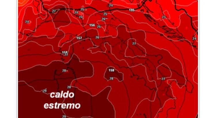Caldo record: temperature estreme in questi giorni