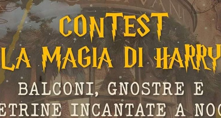 Contest: “La magia di Harry – balconi, gnostre e vetrine incantate”