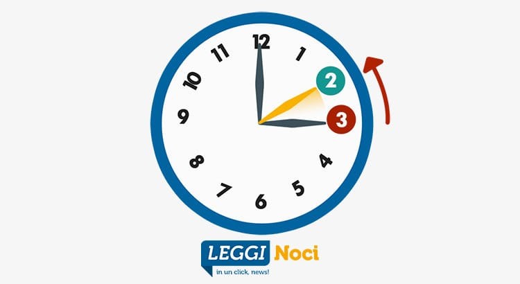 Ritorna l’ora solare