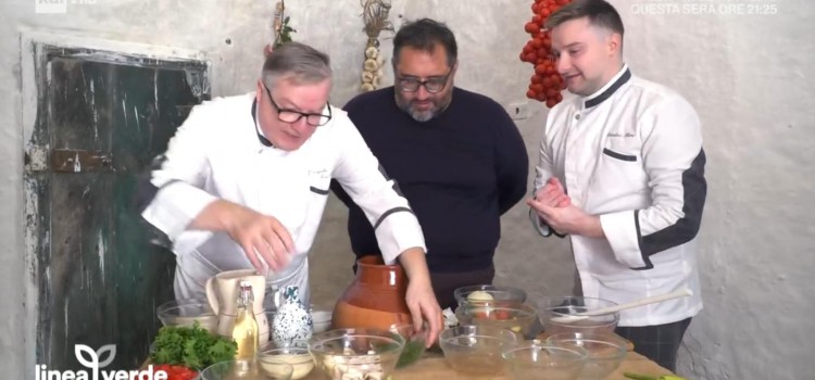 “Linea Verde” promuove Noci con gli chef Pasquale e Mario Fatalino “Linea Verde” promuove Noci con gli chef Pasquale e Mario Fatalino