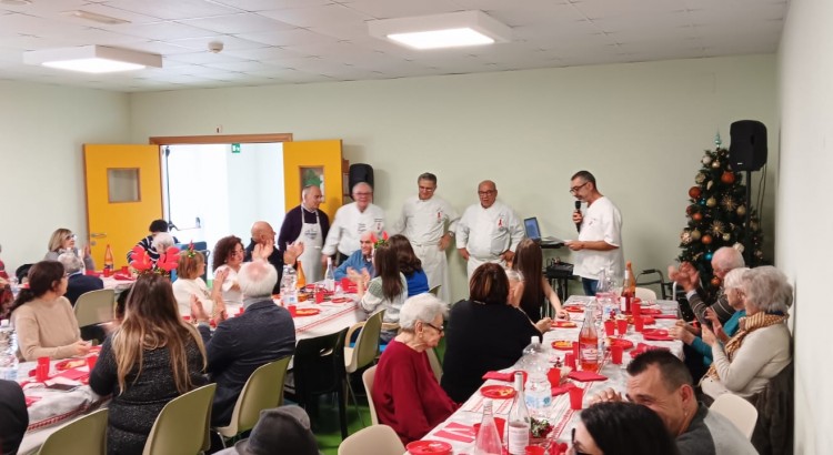 Pranzo di Natale in famiglia per gli ospiti della RSAA “A.M. SGOBBA”