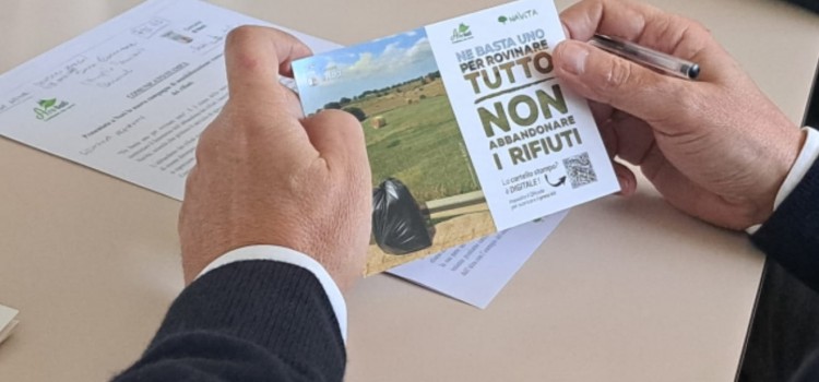 Nuova campagna di sensibilizzazione contro l’abbandono dei rifiuti Nuova campagna di sensibilizzazione contro l’abbandono dei rifiuti