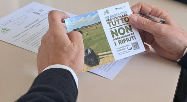 Nuova campagna di sensibilizzazione contro l’abbandono dei rifiuti