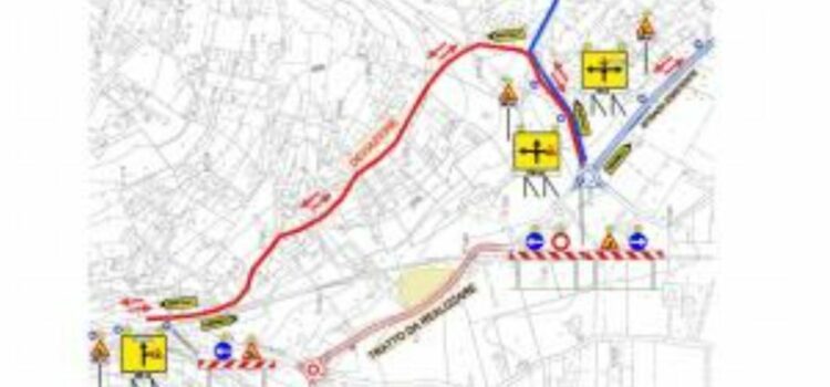 Chiusura della S.P. 58 per lavori al sottopasso ferroviario