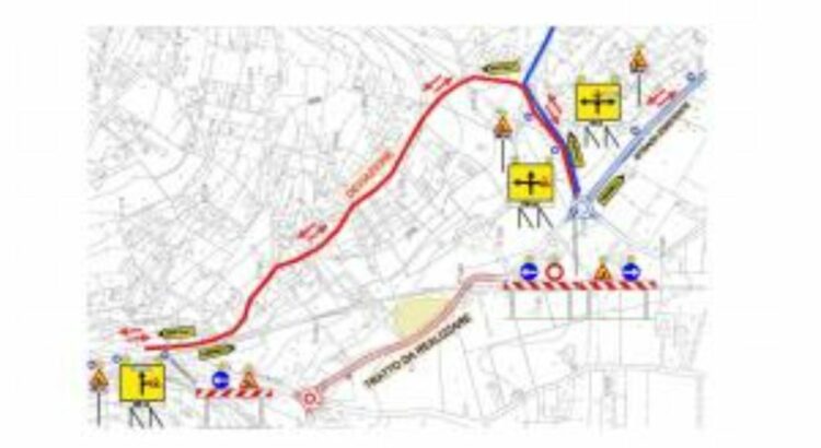 Chiusura della S.P. 58 per lavori al sottopasso ferroviario