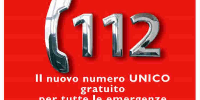 Il numero di emergenza diventa unico: bisogna digitare l’uno-uno-due