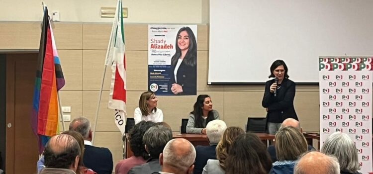 Per l’Europa che vogliamo: a Noci la candidata per il Pd, Shady Alizadeh Per l’Europa che vogliamo: a Noci la candidata per il Pd, Shady Alizadeh