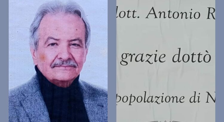 Addio al dott. Tonio Ripa