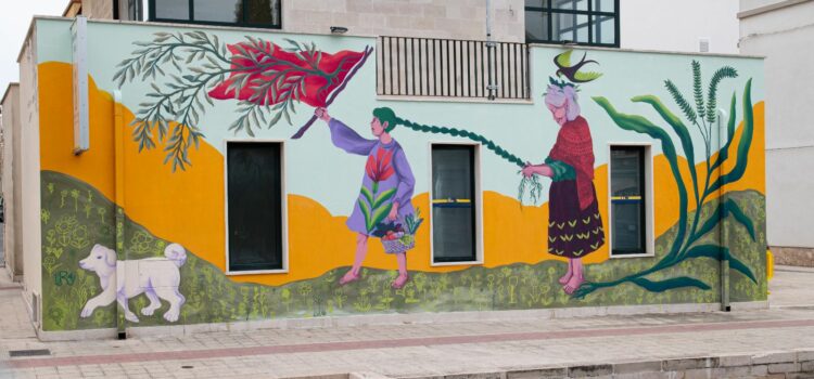 Inaugurato il Murales “Radici Erranti” Inaugurato il Murales “Radici Erranti”