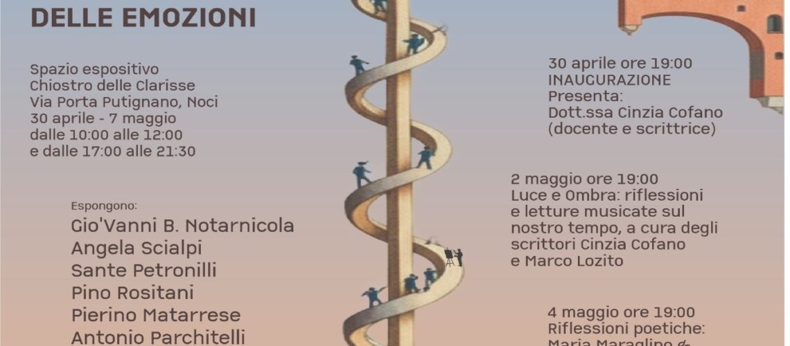 INsideOutArt: emozioni in mostra, torna a Noci la IV Collettiva degli Artisti Nocesi